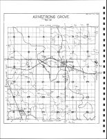 Armstrong Grove Township Drainage Map, Emmet County 1980